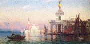 Picknell, William Lamb The Grand Canal with San Giorgio Maggiore oil painting artist